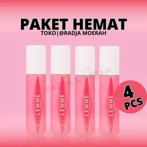 PAKET HEMAT 4 PCS - PARFUM JAVARINE LEMME 8ML/PARFUM BUAT KEWANITAAN WANGI KWALITAS PREMIUM