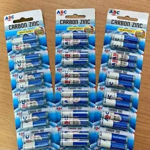 12PCS BATERAI ABC Biru Kecil AAA(A3) Baterai Mainan | Baterai Remot Paling Kecil
