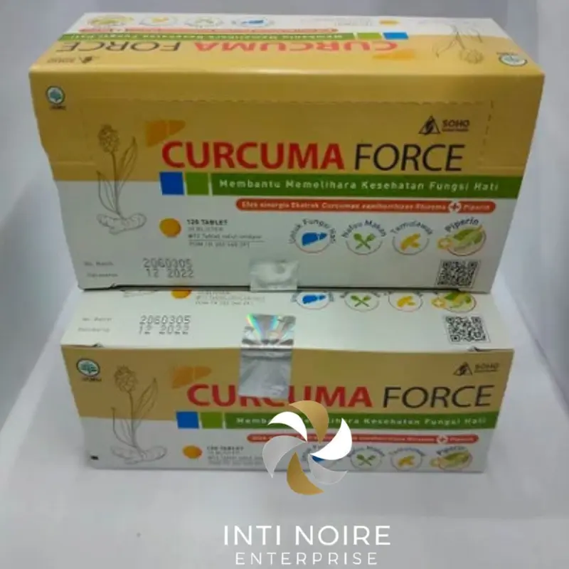 Curcuma Force Box 120 Tablet Suplemen Kesehatan 0