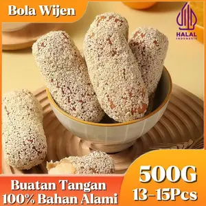 KUE Wijen Manco Sehati 500 GR Sehat Buatan Tangan Manis Renyah Caramel Cemilan Kering Kiloan Kekinian