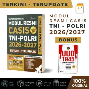 [BlanjaBuku] Buku Modul Resmi CASIS TNI POLRI 2026-2027 Terkini Terupdate - Garda Cendekia