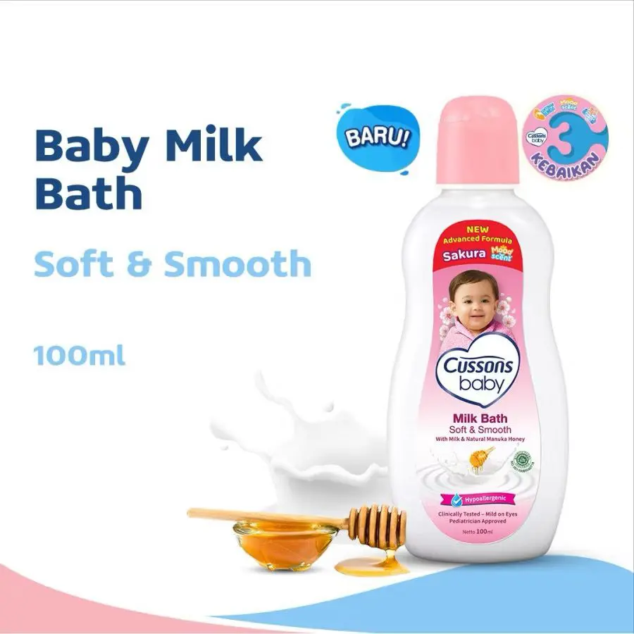 Cussons Baby Milk Bath - Sabun Mandi Bayi 100 ml