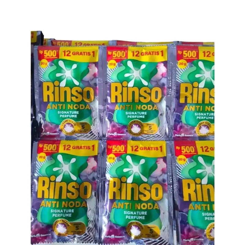 Deterjen Cair Rinso 52 Pcs Kemasan Baru 500 An - Pembersih Laundry - Detergent, Cleanser, Bayi, Liquid 0