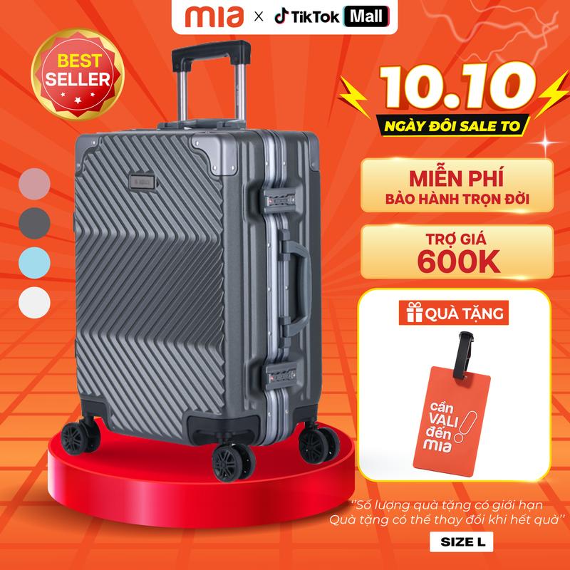 [KHÓA KHUNG - DOANH NHÂN] Vali PISANI X9 size L 28 Inch Vali kéo du lịch Chất liệu nhựa PC cao cấp, bất chấp mọi va đập, Khoá khung nhôm cao cấp tránh cậy rạch vali, Khoá số TSA chuẩn HOA KỲ - Vali MIA MIỄN PHÍ BẢO HÀNH TRỌN ĐỜI.