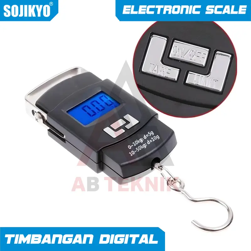 Timbangan Digital Gantung 50KG, Akurat dan Praktis 2