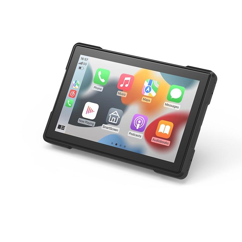 Product Introduction of HD 5-inch PND CarPlay/Android Auto/Apple AIRPL outdoor waterproof 5