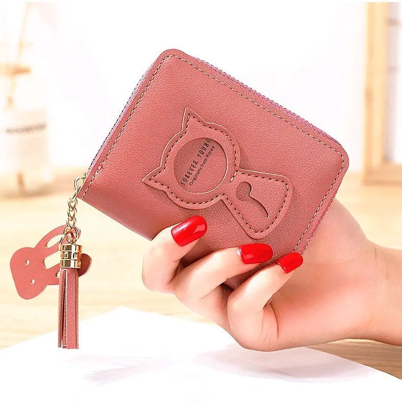 Dompet Pendek Wanita Kulit PU Dompet Pendek