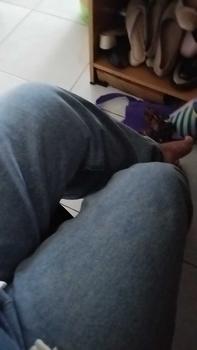 Product Review of New Biru muda kulot longgar high waist celana jeans panjang wanita（GOOD LUCK）（realpict） from f**i 0