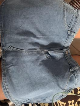 Product Review of 25-40 Waist Plus Size Korean High Waist  A-line Denim Skirt Women Fashion Mini Skirt Jeans Skort for Women Clothes Womenswear from N**y 3