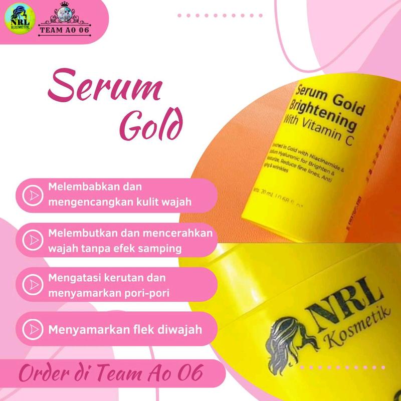 NRL SERUM GOLD Mencerahkan wajah 0
