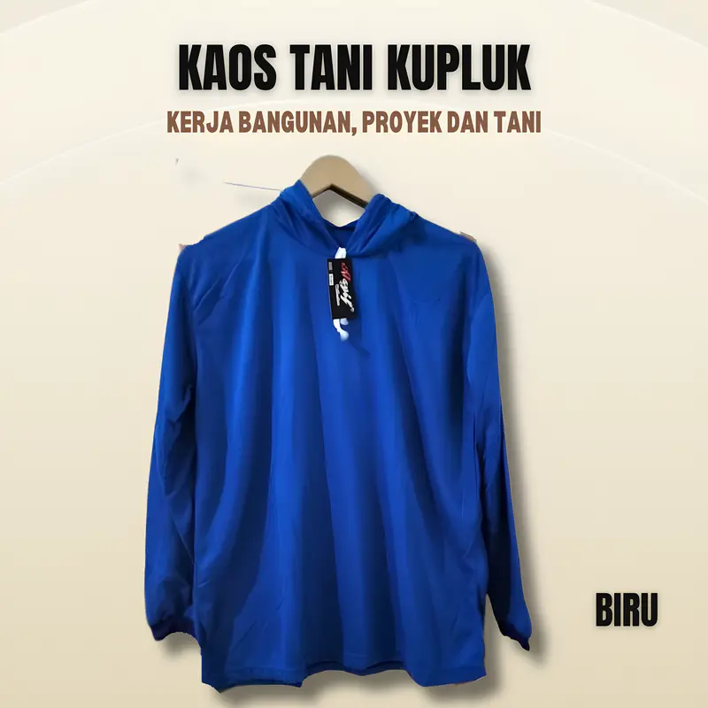 Kaos Tani Proyek Bangunan Ukuran Jumbo Ideal untuk Mancing & Sawah Panjang Tebal Santai 1
