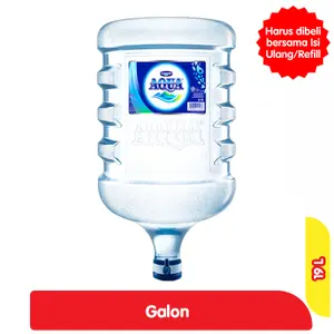 Aqua Galon Air Mineral ksng 19 L Water