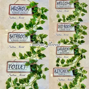 Hiasan Pintu/ Dinding 3D penanda dekorasi RUMAH