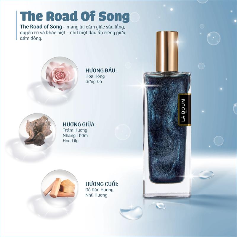 MUA 3 GIẢM 70% LABOUM Nước Hoa Body Có Nhũ – Thơm Lâu Mùi Arab - He Road Of Song Perfecture Unisex Phù Hợp Đi Học Đi Chơi – Xịt Thơm Body Summer Perfume Chính Hãng 50ml