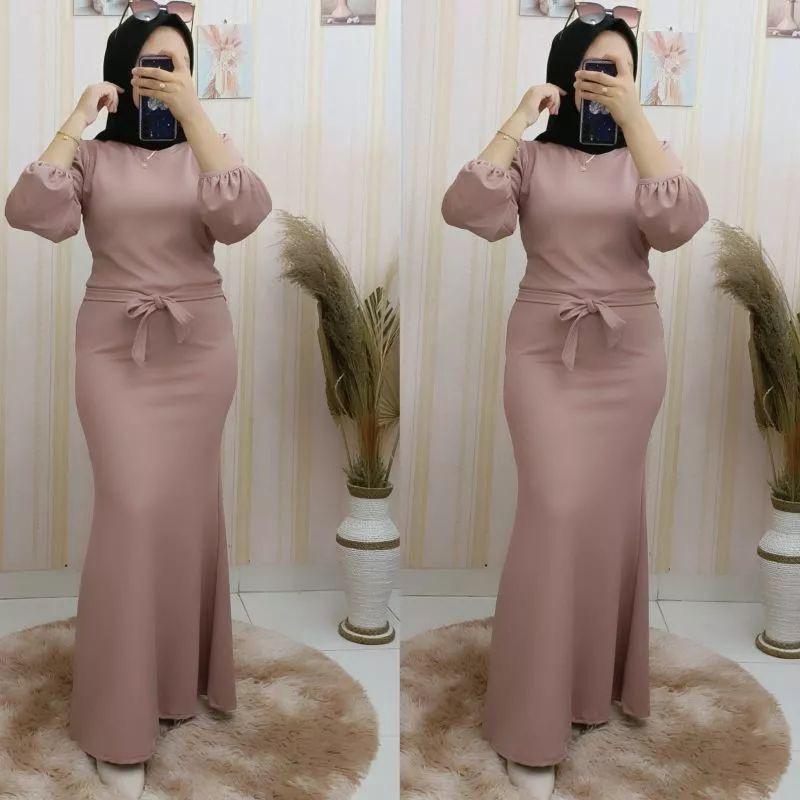 Product Introduction of Nadia dress mermaid/gamis duyung ootp kondangan/gamis lebaran 2024 Elegant 5