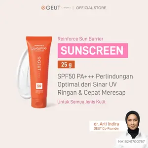 GEUT REINFORCE Sun Barrier 25gr Sunscreen Wajah