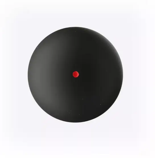 PERFLY SB 560 Bola Squash Red Dot Bahan Karet Alami Twin-Pack