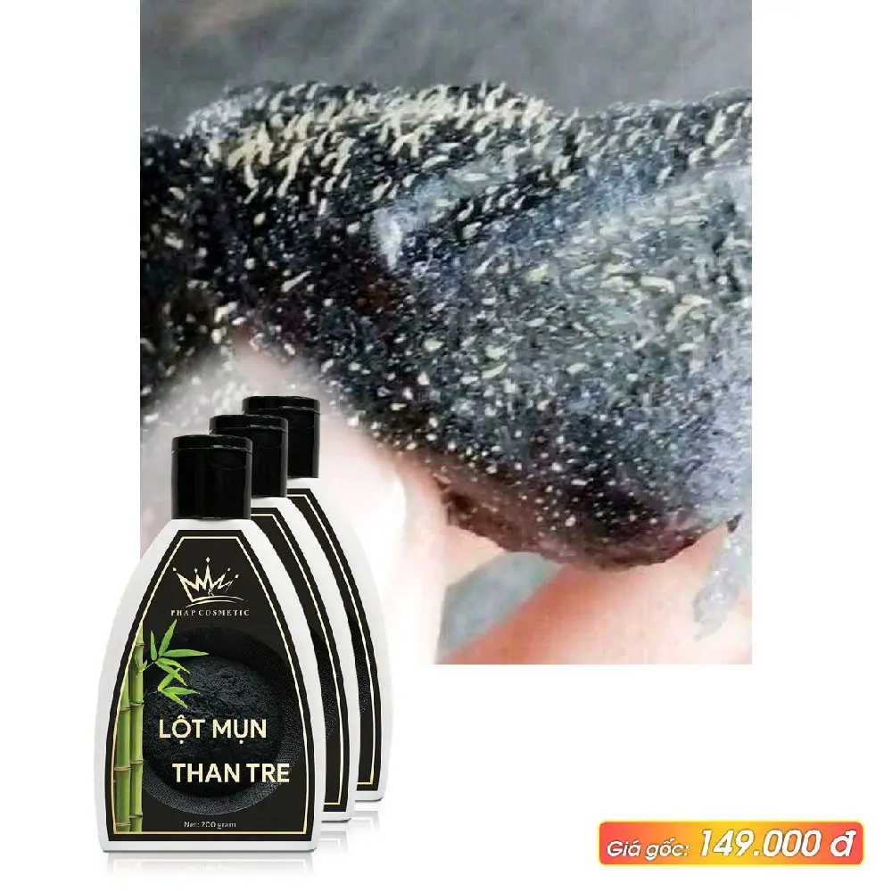 Lột mụn than tre pháp cosmetics Women size lớn 200g - Làm sạch lỗ chân lông & Loại bỏ mụn đầu đen kem mụ