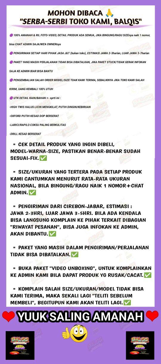Product Introduction of ameL Rok SPAN 1 SMP MTs SMA lipat depan twis drill Siswi Sekolah Wanita Panjang Katun Tebal Kantor Formal Kerja Hitam Basic 2