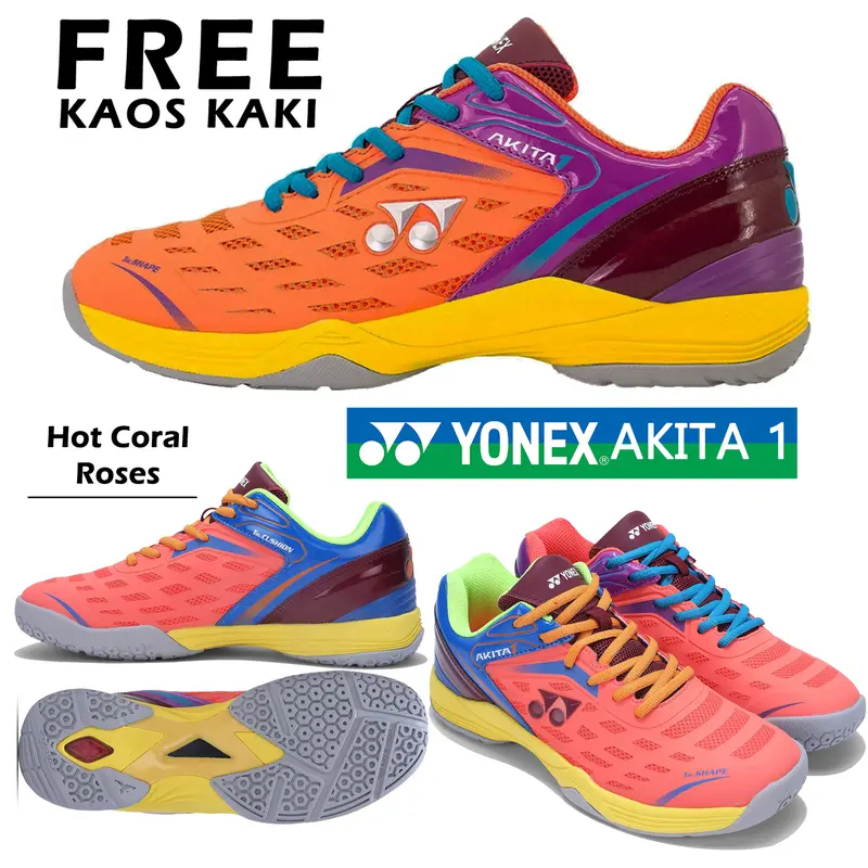 Sepatu Badminton Yonex Akita 1 Original Sepatu Bulu Tangkis Yonex Akita 3
