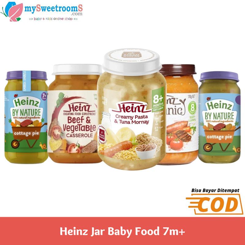 Heinz Jar Baby Food  / Makanan Bayi Umur 6 bulan / Puree Baby 6