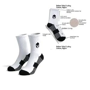 Paket Hemat!! 1set  Kaos Kaki Sambung Sport Murah-Shoes Era Safety