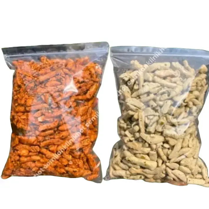 1kilogaram basreng stik pedas, gurih daun jeruk renyah kriuk baso goreng rempah  cemilah malam Snacks Camilan