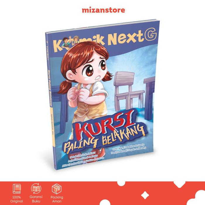 Gambar Komik Next G : Kursi Paling Belakang - Buku Komik Anak Muffin Graphics dari Mizan Store Official Kota Depok Tokopedia