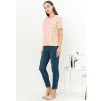 Gambar *Ready Stok* SISTER'S - Atasan Renda Kombi Kaos C4949 (CAP) - Hijau, M dari Sisters Fashion Group Kota Administrasi Jakarta Utara 5 Tokopedia