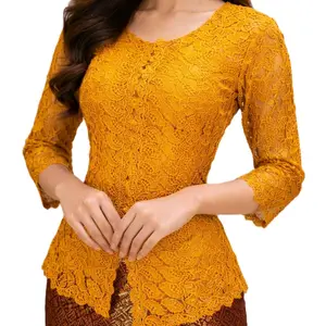 kebaya hoki  kancing depan cantik dan mewah