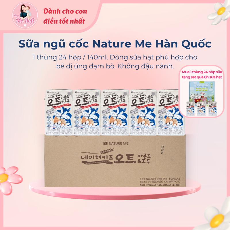 Sữa hạt ngũ cốc dinh dưỡng Nature Kid cho bé từ 1 tuổi Hàn Quốc - Mẹ Rofi