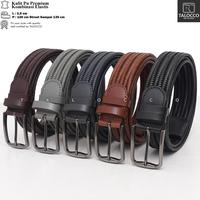 Gambar Talocco Ikat Pinggang Kulit Rajut Anyam Street Sabuk Wanita Dan Pria Belt Lebar 3.5cm - Hitam dari TALOCCO Kota Administrasi Jakarta Pusat 2 Tokopedia