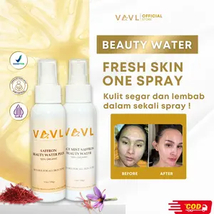[BEST SELLER] VAVL BEAUTY WATER - Treatment Wajah Berjerawat Bruntusan with Lemon Saffron