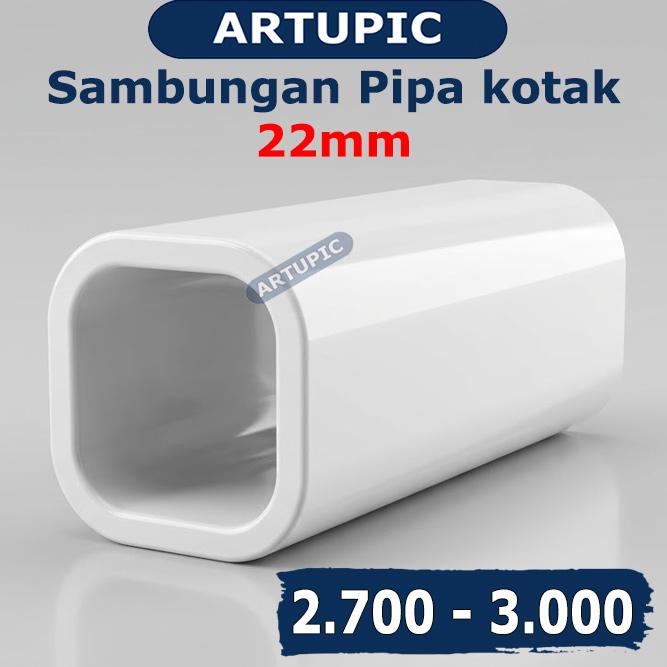 Gambar Sambungan Pipa Kotak 22 mm Plastik Konektor Pipe Kotak Kandang Ayam dari Artupic Peralatan Peternakan Kota Tangerang Selatan Tokopedia