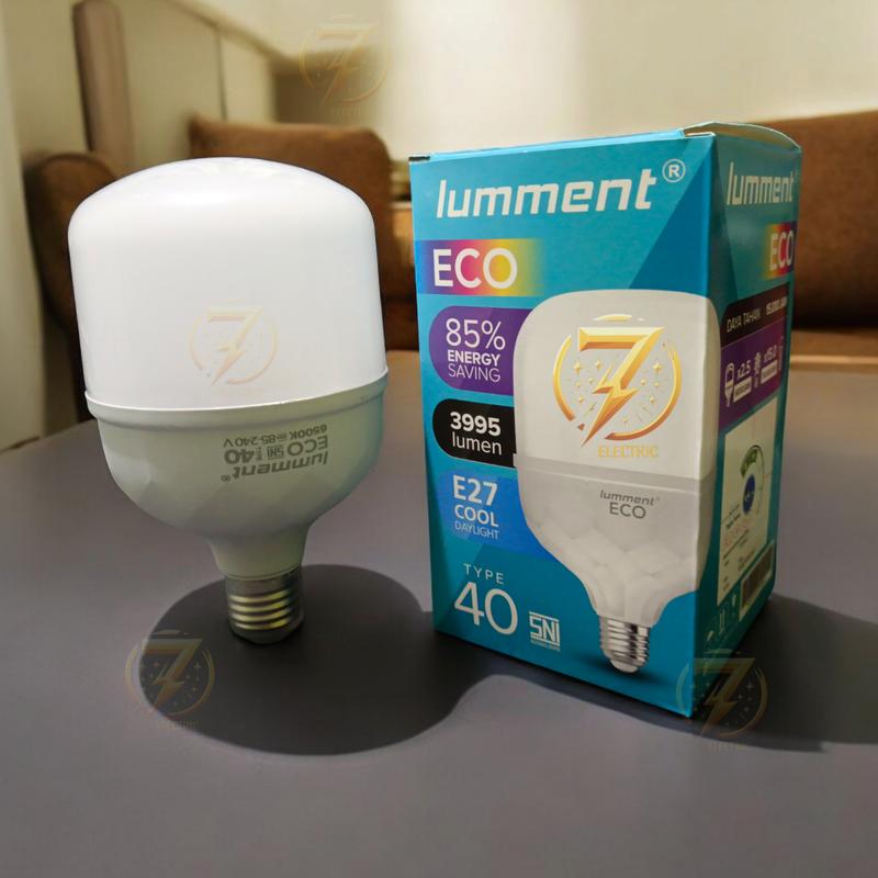 Product Introduction of Lumment Eco Lampu Bohlam LED Capsule 5W 10W 15W 20W 30W 40W 50W Cahaya Putih 9