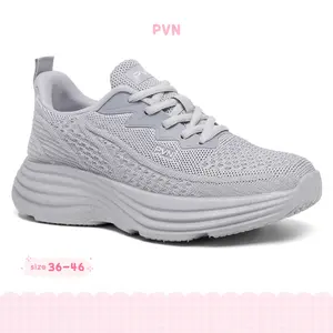 PVN Minji Sepatu Wanita Sneakers Sport Shoes Grey Grey  270