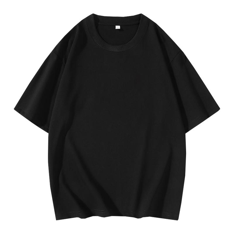 Product Introduction of New 230g vintage niche fashion brand loose fitting couple versatile loose short sleeved T-shirt made of pure cotton for both men and women 5