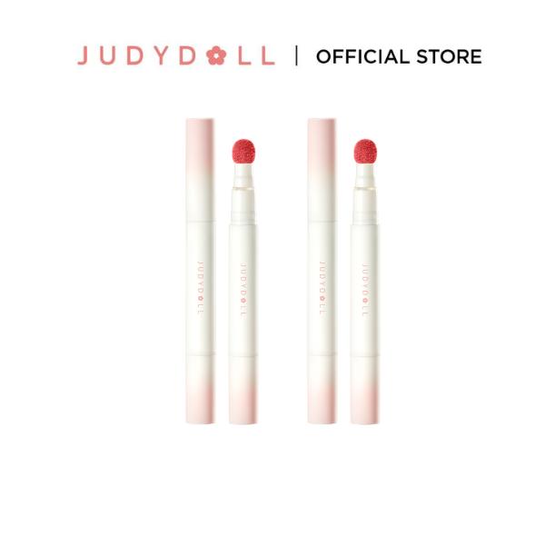   NEW  Combo Judydoll 2 Son Kem Lip Powder Cream Mịn lì Che phủ vân môi Không dính cốc 