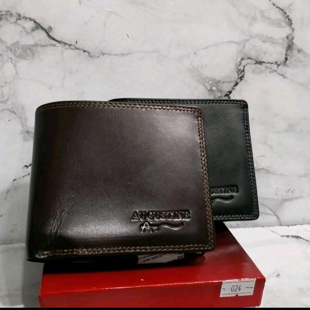 Dompet Lipat Kartu Bahan Full Kulit Sapi Tanpa Furing Kain