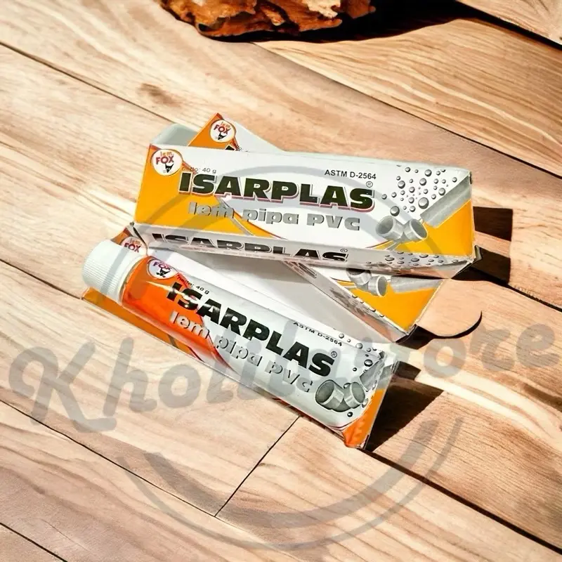 12 pcs Lem Pipa PVC Isarplas Tube 40gr 1
