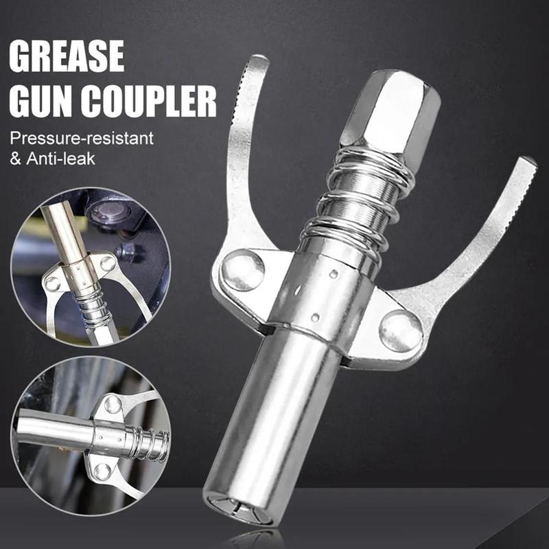 Product Introduction of Heavy-Duty Quick Release Grease Nozzle Locking 9CM Coupler Two Press Easy To Push Accessories Car Grease Nozzle 19
