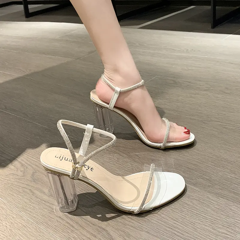 Sandal heel hak tinggi terbaru. ALUNA collection. WK 118 Realpick