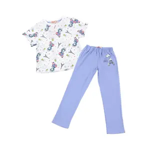 Jsp962- Kaos dan Legging Anak Perempuan, 4-10 Tahun, J242SETT-02TS