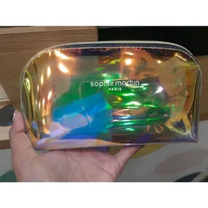 Pouch Tas Kosmetik dengan Desain Hologram Elegan dan Mewah Tampilan Menarik Harga Murah Meriah