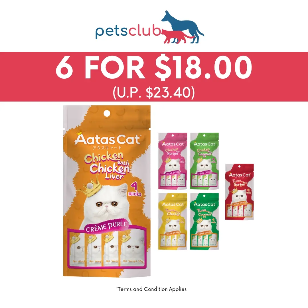 *PROMO* Aatas Cat - Creme Puree Cat Treat, 14g, Smooth Creamy Purée
