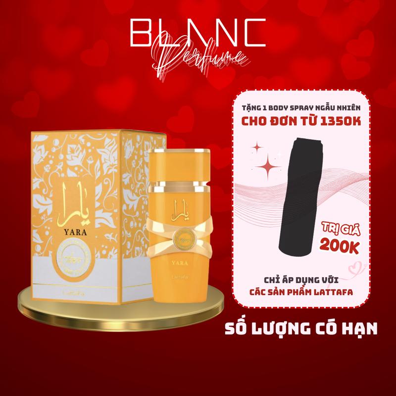  Nước Hoa Nữ Lattafa Yara Tous EDP Perfume Cosmetic Xịt Thơm 