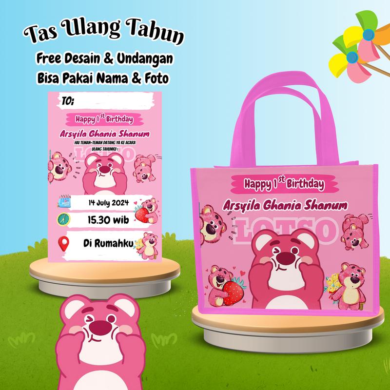 Product Introduction of Paket 30 Tas Ulang Tahun Anak Laki Laki dan Perempuan Model Best Seller Kain 13