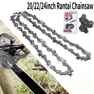 Rantai chainsaw 20/22/24 inch Mata Rantai Mesin Gergaji Pohon Chain Saw Kayu