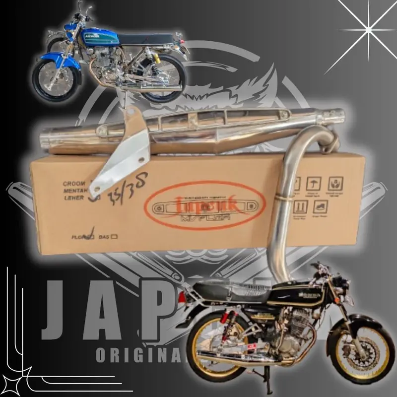 KENALPOT 125J ORIGINAL JAPCUK MUFFLER 0