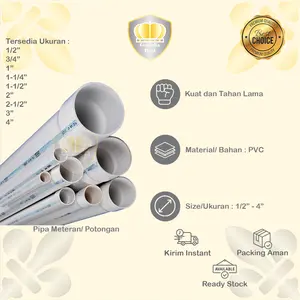 Pipa Meteran 1/2", 3/4", 1", 1-1/4", 1-1/2", 2, 2-1/2", 3", 4"/ Pipa Potongan 1/2"-4"/ Pralon Meteran 1/2"-4"/ Pralon Potongan 1/2"-4"/ Peralon Meteran 1/2"-4"/ Peralon Potongan 1/2"-4"/ Paralon Meteran 1/2"-4"